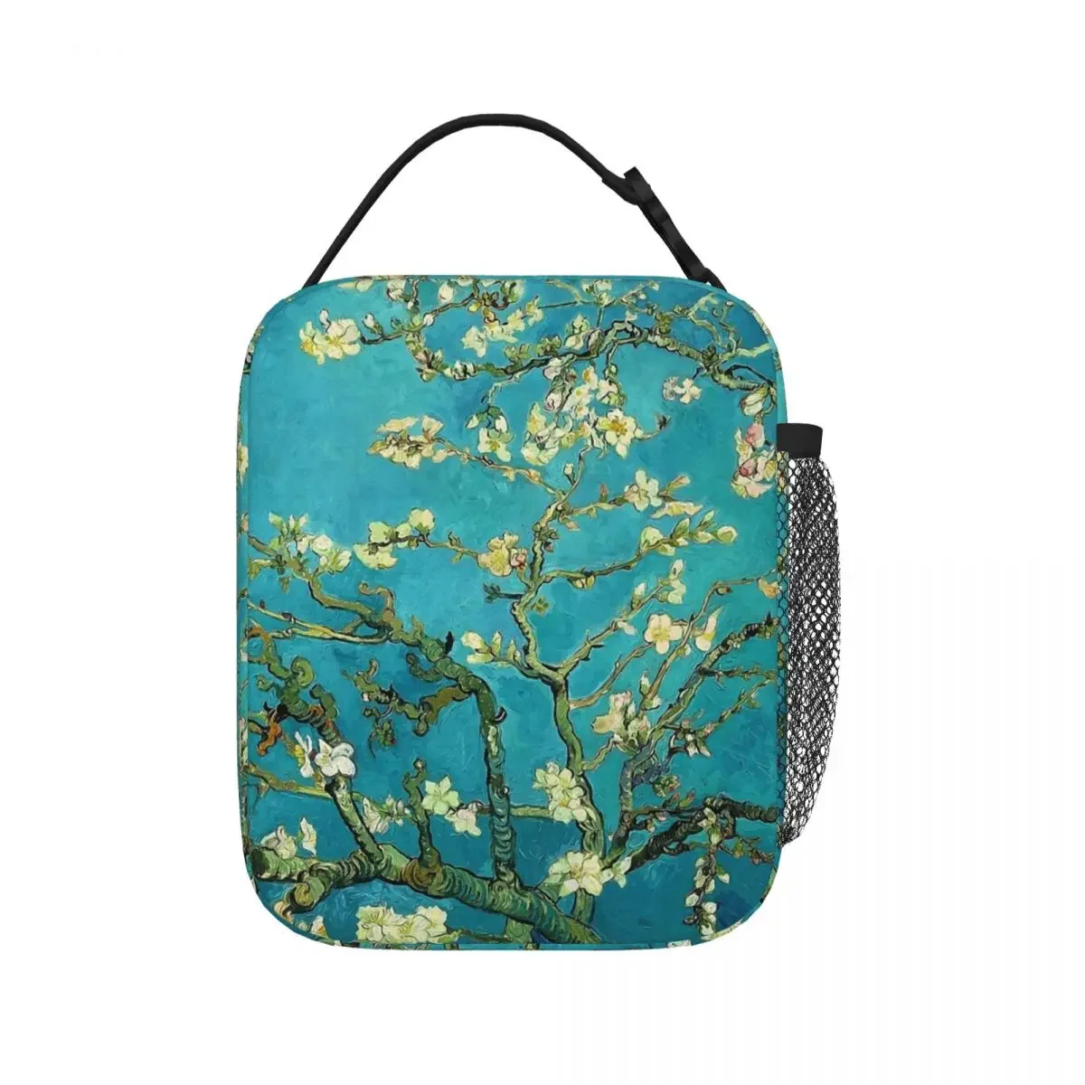 

Vincent Van Gogh Blossoming Almond Tree Insulated Lunch Bags Picnic Bags Cooler Lunch Box Lunch Tote for Woman Work Kids School