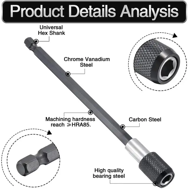 Magnetic Extension Drill Holder