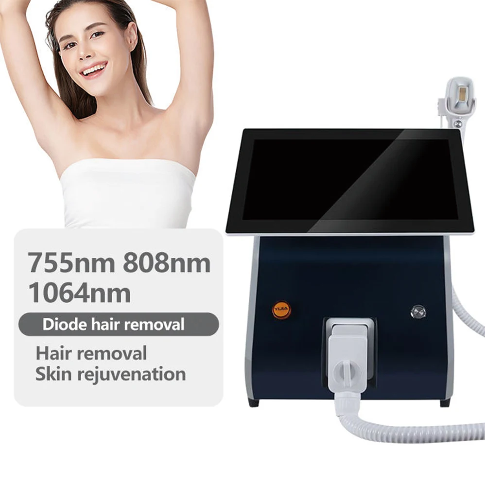Multifunctional Diode Laser Hair Removal Machine Depiladora Laser 808 755 1064NM Tender Skin Safe Painless Permanent Depilation