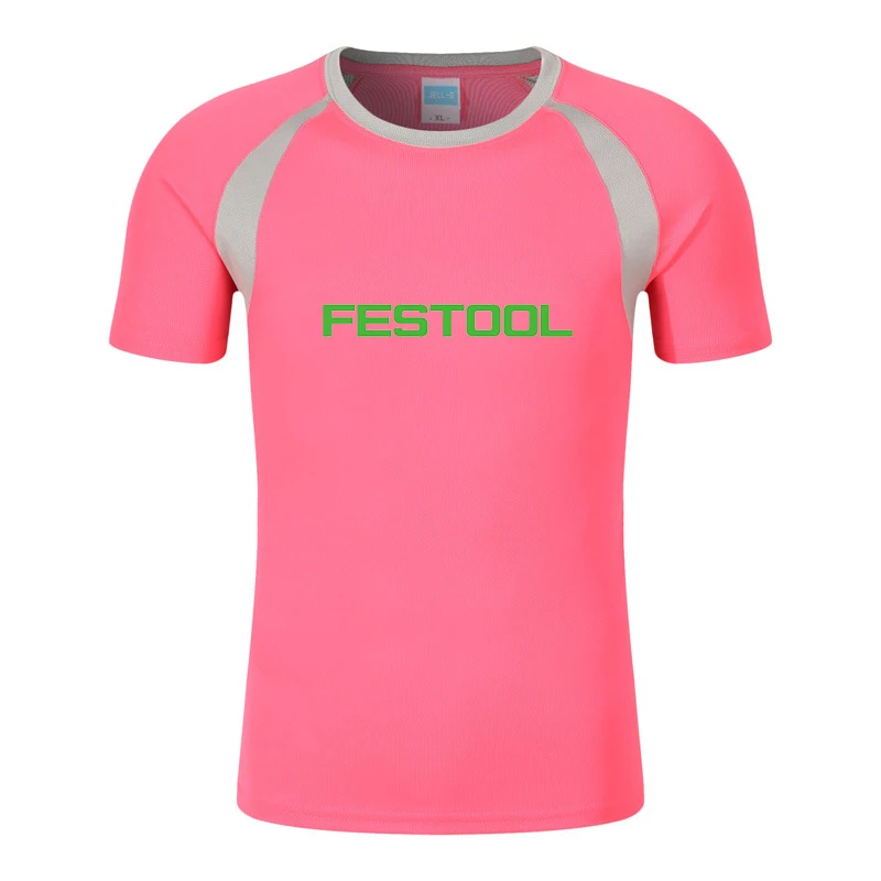 Festool 2023 clothing men's new eight-color short-sleeved comfortable breathable round in spring and summer