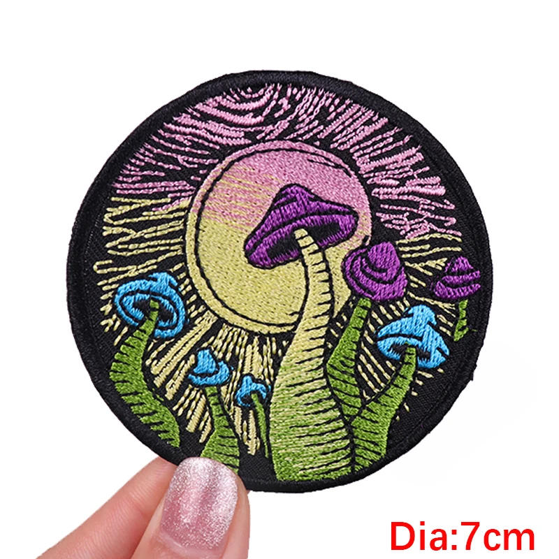 Playful Cartoon Embroidery Iron-On Patches