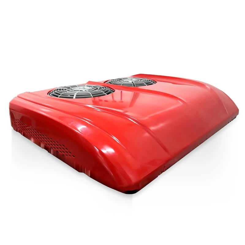 3000W Electric Double brushless fan rv air conditioner roof top Car Parking Ac 12V 24V for Motorhome Truck Camper