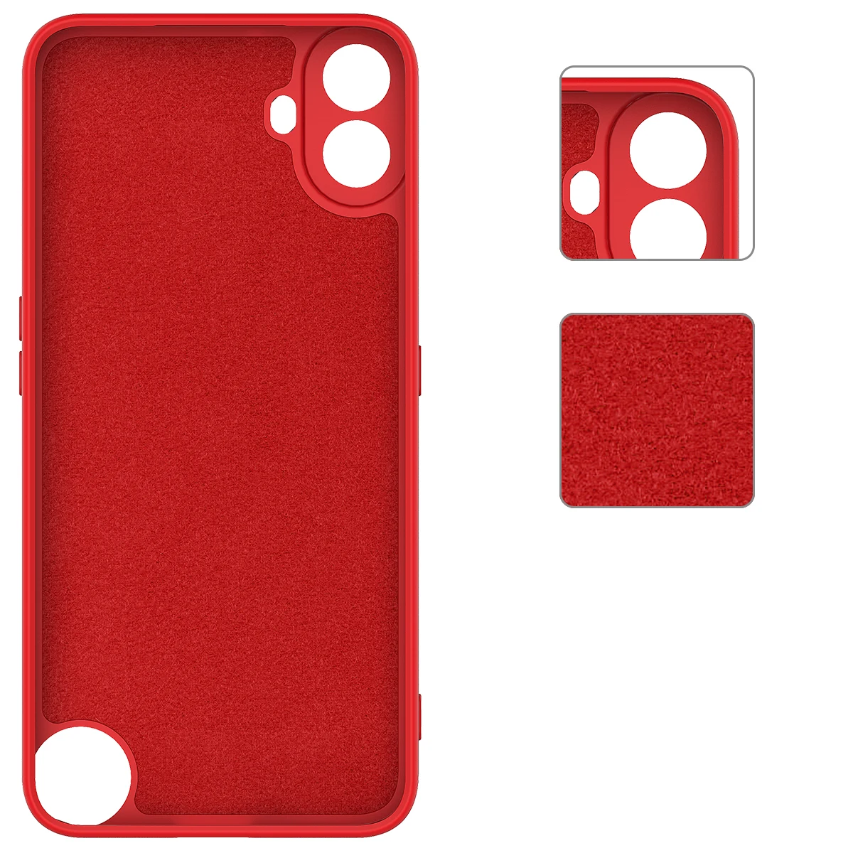 Premium Liquid Silicone Soft Back Protective Case