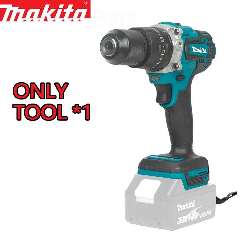 Makita rechargeable impact drive drill DDF487 13mm handheld brushless motor 18V wireless lithium power tool 3