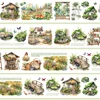 2M/Roll Rural Life Scenery Washi Tape Retro Farm Scene Stickers For Scrapbooking Supplies Journal Bullet Journaling Art Crafts 4
