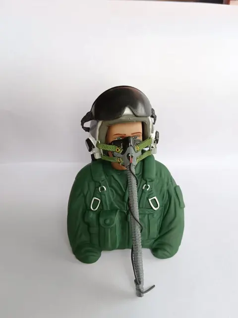 1/6 ジェットパイロットとヘルメット 1/6 スケール RC 飛行機