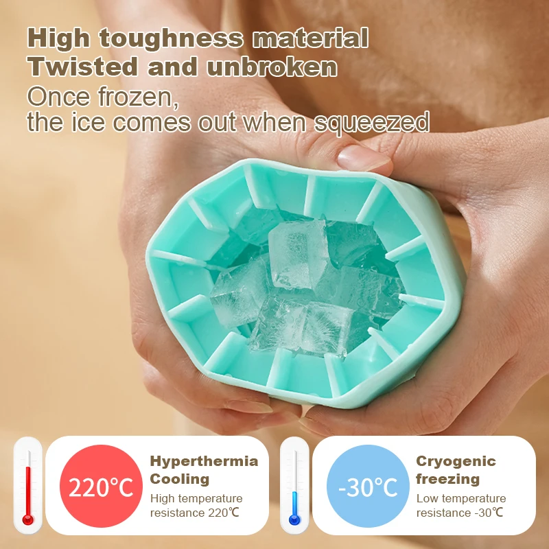 Ice Bucket Cup Mold Ice Cubes Tray Food Grade Quickly Freeze Silicone Ice  Maker Cylinder Trays Ice Bucket for Whiskey Beer - AliExpress