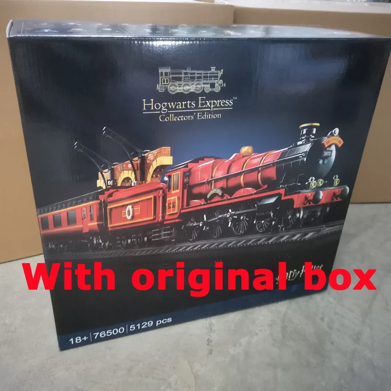 

2024 New 5129 PCS Classic Express Train Building Blocks With Original Box Compatible 76405 For Adults Children Gifts