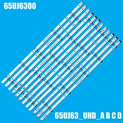 LED backlight strip for LG 65LG63CJ 65UJ6300 65UJ630V 65UJ634V 65UJ5500 65UK6100 Innotek 17Y 65inch_A SSC 65UJ63_UHD_A B C D