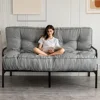 8 Inche Futon Mattress Queen Size,Thick Futons Sofa Couch Bed,Floor Mattress for Adults,Shredded Foam Filling Frame Not Included 1