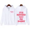 Gracie Abrams 2024 I Miss You I'm Sorry Zip Up  Hoodie Coat Gracie Abrams Zipper Graphic Men Women Sweatshirt Y2K Clothes 5