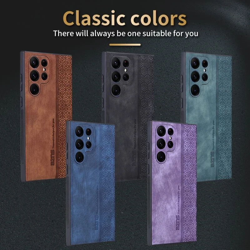 Leather Business Elite Shockproof Phone Case