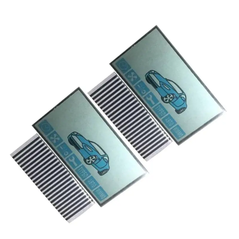 A91 lcd display Screen A91 Keychain flexible cable stripes 2PCS/lot for Russian Starline lcd remote control key lcd display cable paper