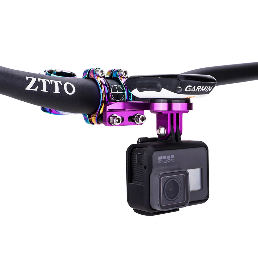 ZTTO New Bicycle Stem Computer Mount For Garmin Cateye Bryton