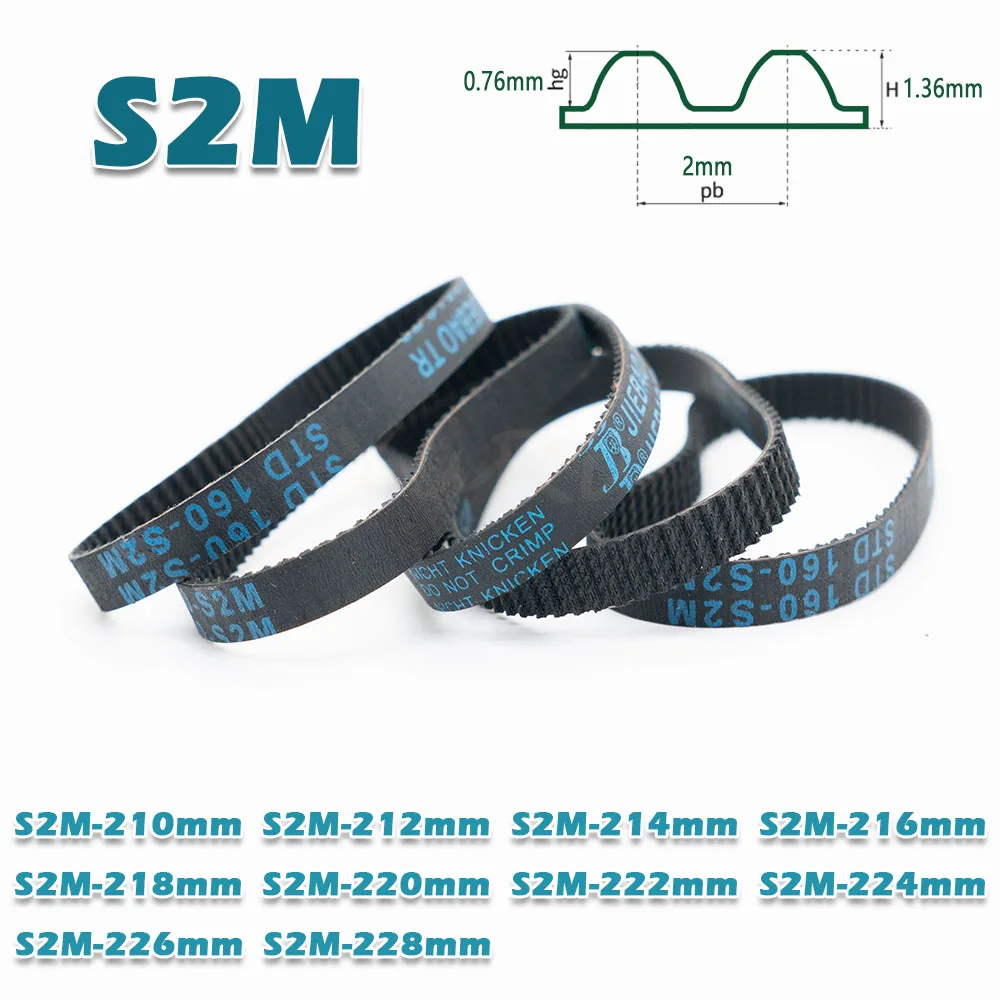 S2M 168 Cinghia Dentata Cinghia Di Trasmissione Cinghia Dentata - Foto 5