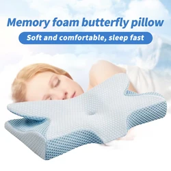 Memory Foam Cervical Pillow Ergonomic Orthopedic Neck Pain Pillow for Side Back Stomach Sleeper Remedial Pillows