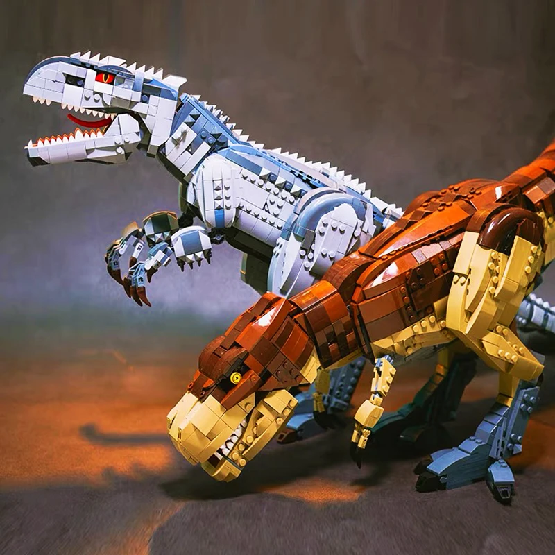 Jurassic World Park Indominus Rex Dinosaur Building Blocks