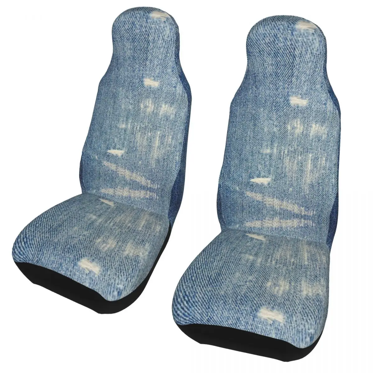 Denim Jeans Universal Car Seat Cover Offroad Travel Pattern Seat
