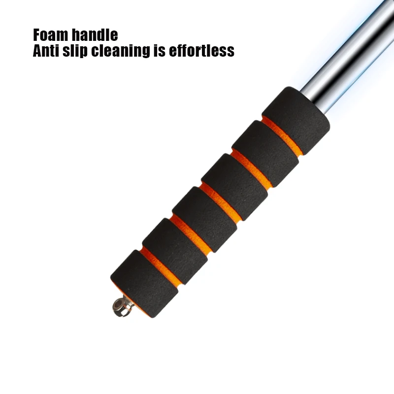 Car Window Cleaner Brush Car Cleaning Accessories Car Cleaning Tool Car Glass Cleaner Brush Car Front Windshield Defogging Brush Telescopic Long handle Car Household Glass Clean Brushes Dust Remover Tool