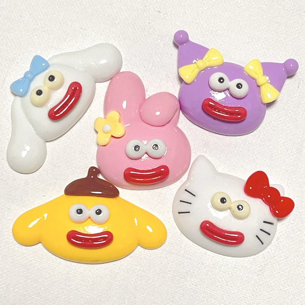 

5 шт. пластырь из полимерной смолы Sanrioed в стиле Hellokittys