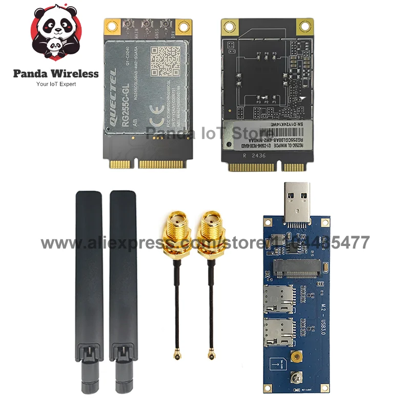 quectel RG255C RG255C-GL Mini PCIe 5G RedCap Sub-6 GHz Module Worldwide ...