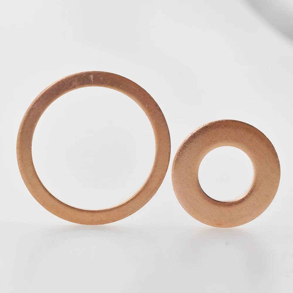 arruelas de cobre puro solido sump plug 05