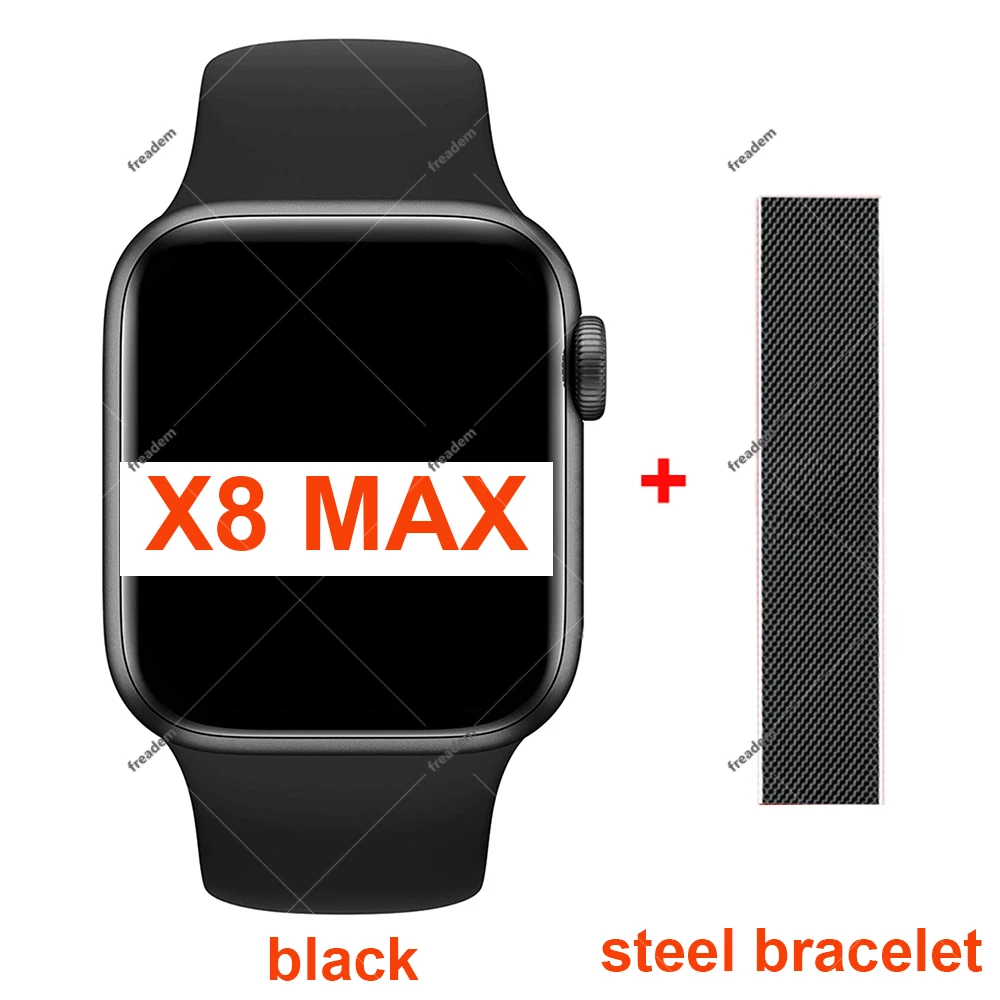 2pcs X8 Max smart watch 