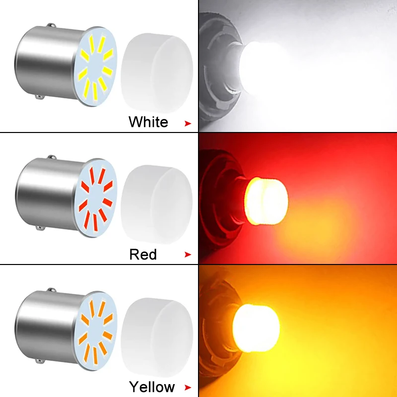 1157 ڵ  õ,  Ʈ ȭƮ    , P21W BA15S 1156 P21/5W BAY15D, 12V, 7000K, 9SMD, 4/10 