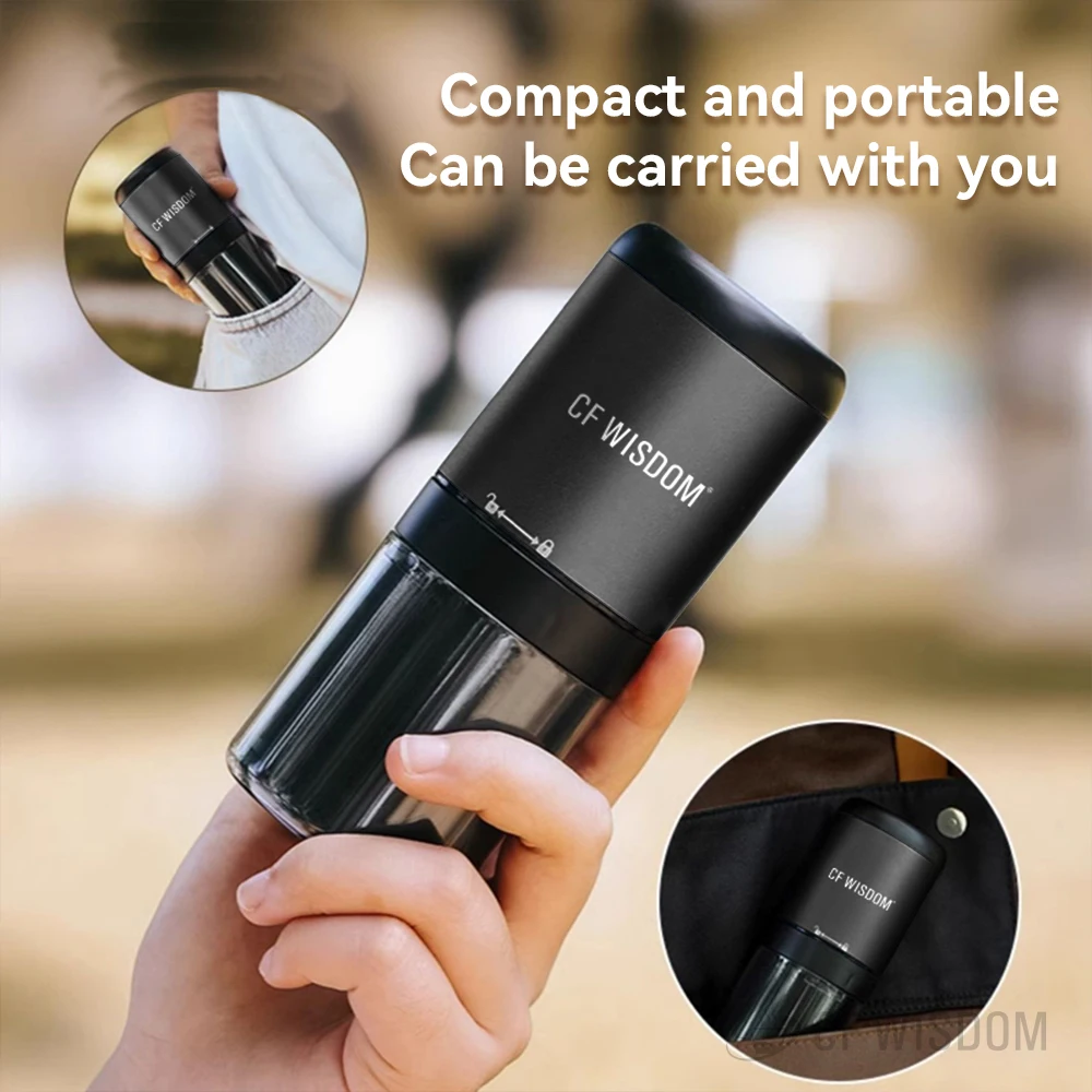 CF WISDOM Electric Coffee Grinder - مطحنة قهوة كهر...