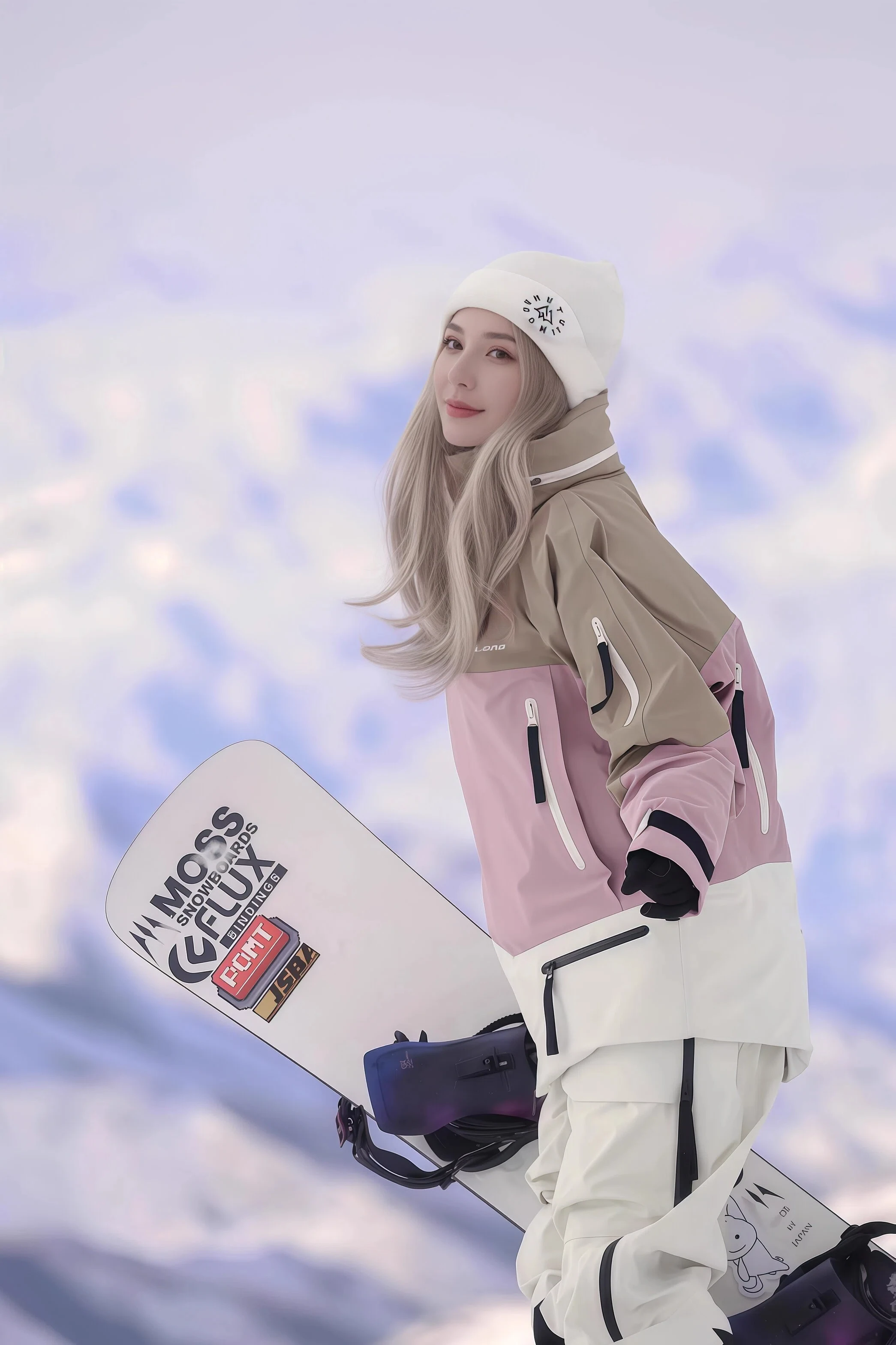 남성용 및 여성용 핑크색 스키 재킷, 스키 바지, 따뜻하고 방풍 기능이 있는 겨울용 후드 점프수트, 방수 기능
