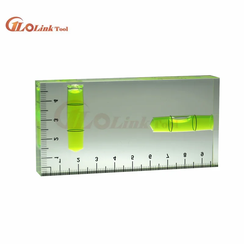 High Magnetic Ruler Precision Spirit Level Two Direction Magnetic Level  Transparent Magnetic Level Bubble Horizontal Leveler