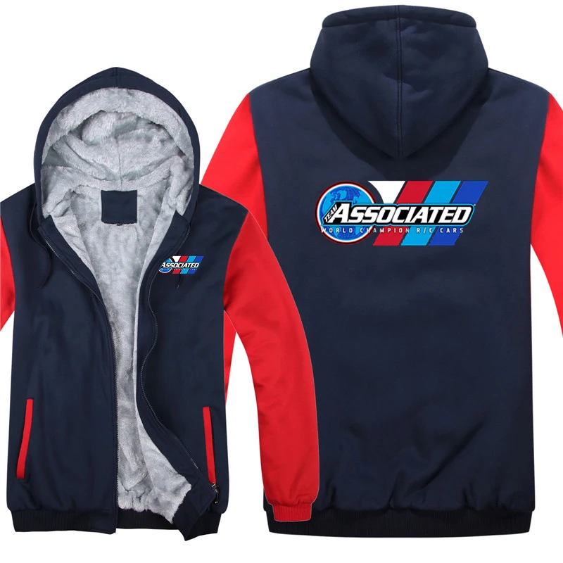 Team Associated Rc Hoodies Men Fashion Coat Pullover Fleece Liner Jacket Team Associated Rc Sweatshirts Hoody 6