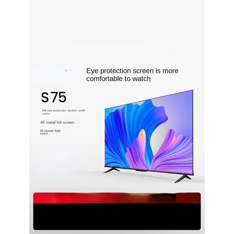 S75 Pollici Hisense 4K Hd Schermo Di Proiezione Intelligent Voice Control Network Flat Tv Lcd Home 85