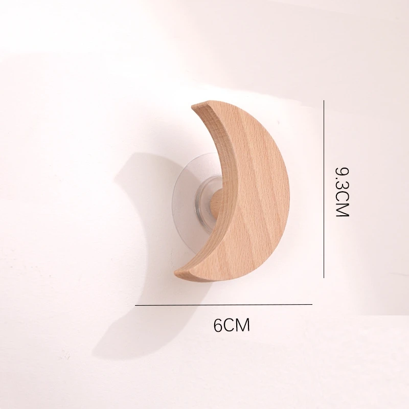 Animal-Shaped Wooden Wall Hook for Cute Room and Home Decor