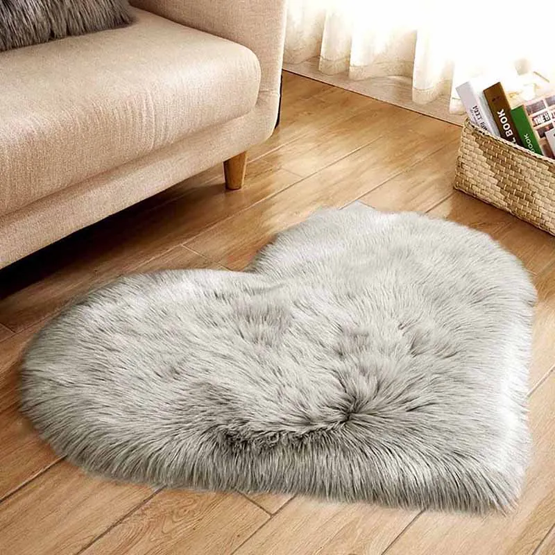 

14551 Hairy Rainbow Rugs for Children Bedroom Soft Furry Carpets Living Room Kids Baby Room Nursery Playroom Cute Room Decor Are