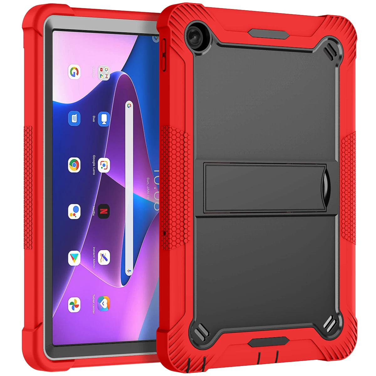 For Lenovo Tab M10 Plus 3Rd Gen 2022 10.6 Tb-125F 128F 3Nd Gen Tb328Fu Tb328Xu Hd X606F X306F Case Armor Shockproof Cover Coque