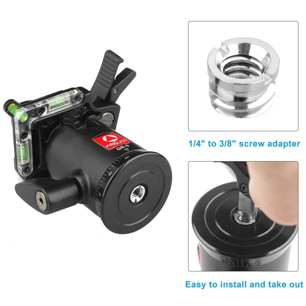 3/8 inch Tripod Heads Tripod Monopod 1/4 to 3/8 for DSLR Camera Convert Screw Reducer Bushing Converter Standard Adapter tripod ball head