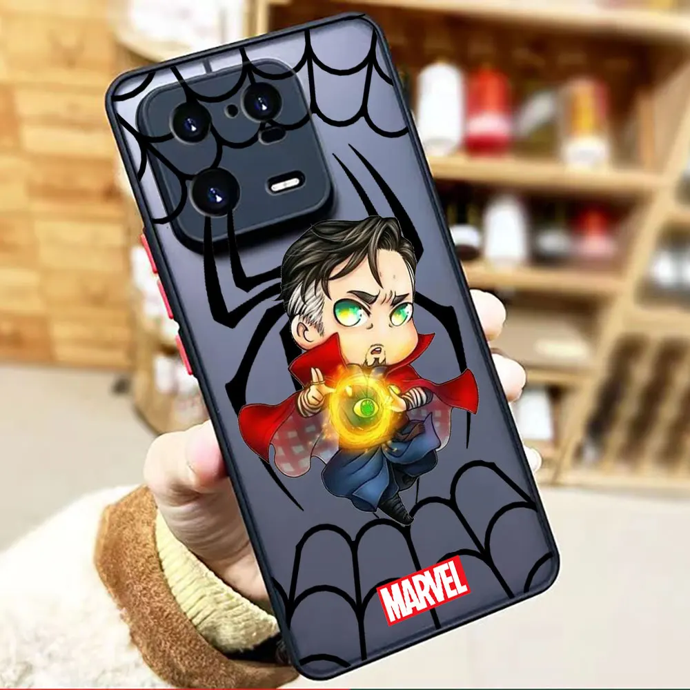 thumbnail image 1 of Funda mate para Xiaomi 13 12 12S 12T 11 11T 10 10T 10S 9 8 6X 5X PRO LITE 5G Funda Coque Shell Marvel Avengers Anime dibujos animados, 1 of 5