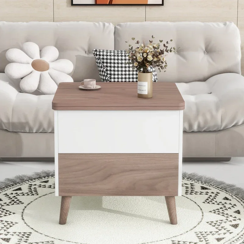 Modern Multi-functional Coffee Table Extendable with