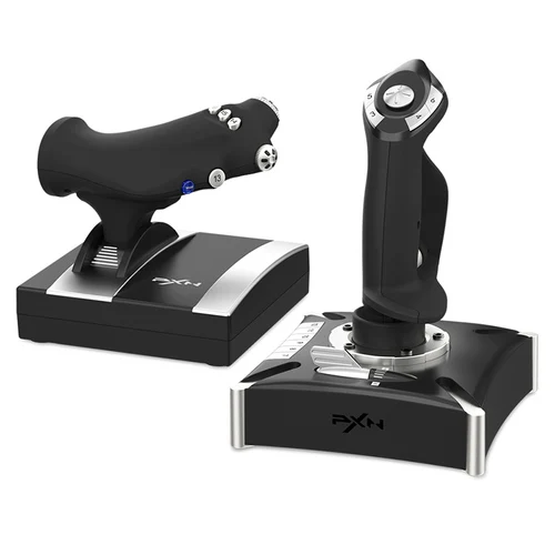 Hotas4 jogo de controle de dois mão, saitek evo ps4/pc, computador de  microcomputador, simulador de voo, fighter