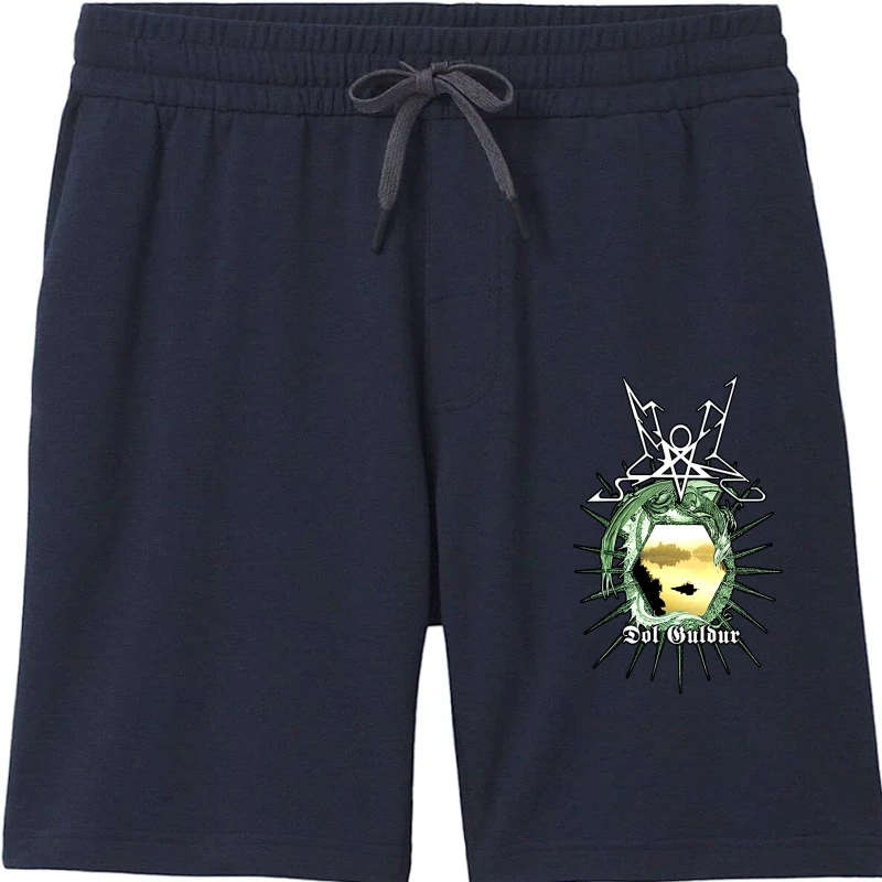 

Мужские черные шорты Summoning Dol Guldur, коллекция 1996 года, австрийские черные металлические бриджи из чистого хлопка, мужские шорты по низкой цене S