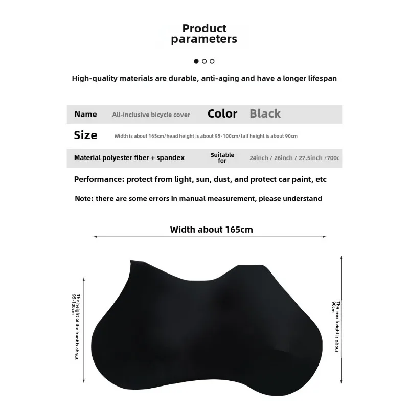 Bike Protector Cover – Dustproof & Scratch Resistant Storage Bag for Safe Bicycle Maintenance