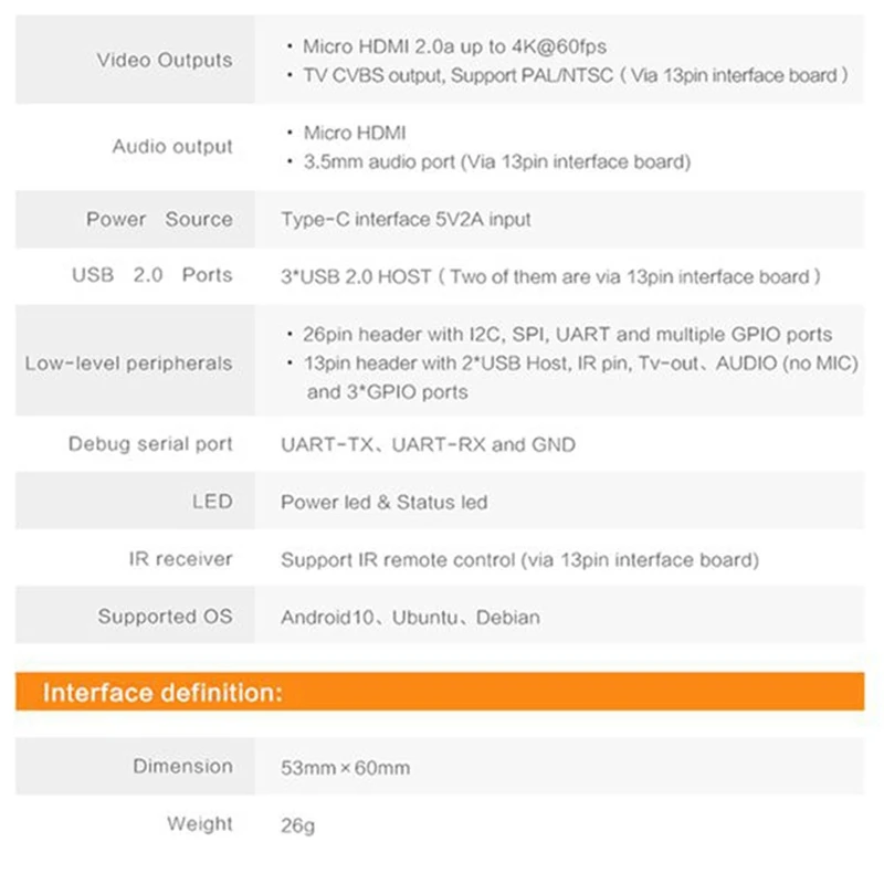   Zero2 H616    , Ȯ  濭 , ȵ̵ 10, ,  OS 