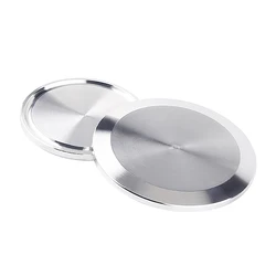 304 Stainless Steel Sanitary End Cap Blind Cover Fits 0.5