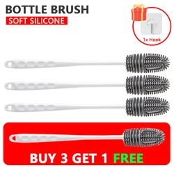 Silicone Baby Bottle and Cup Cleaning Brush - Versatile Home Cleaning Tool (Buy 3 Get 1 FREE)