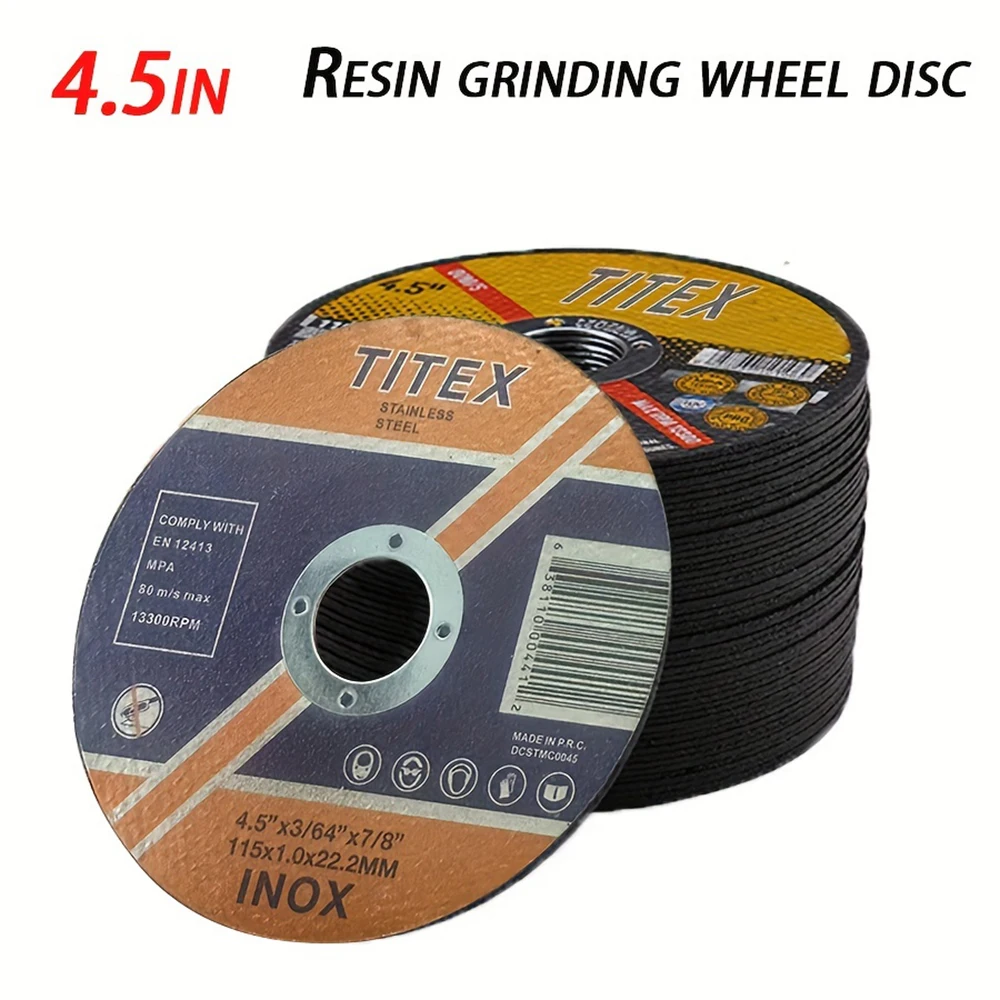 4-1/2 inch 115mm Metal Cutting Disc Resin Grinding Wheel Disc For Stainless Steel Iron Angle Grinder Cutting Circular Saw Blade