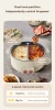 DMWD Electric Cooking Pot Multifunctional Electric Hot Pot Divided Shabu Pot Non Stick Electric  Pot Double-flavor Hotpot Cooker 3