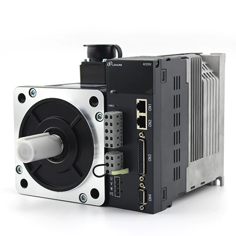 130ST-M15015 2.3KW 15N.M 1500rpm ac 220v 서보 모터, cnc 밀 서보 드라이버 키트
