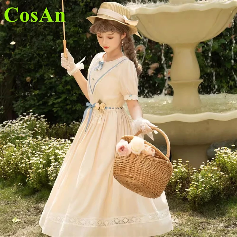 

CosAn Hot Anime Wild Rose Japanese Rose Lolita Dress Cosplay Costume Skirt Role Play Clothing Custom-Make Female Girl