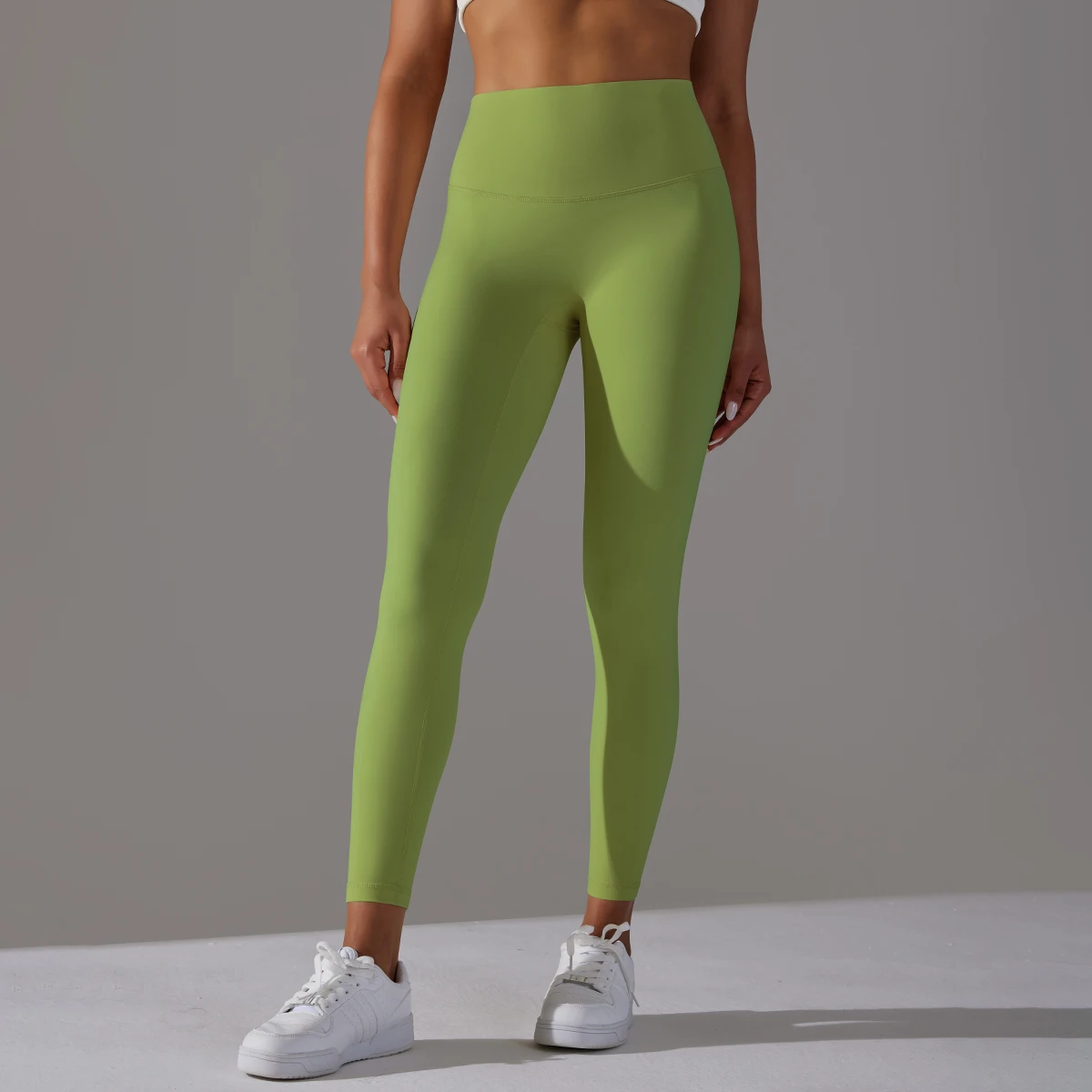 Yoga Sport Suit Seamless High Waist Gym Fitness Sports Exercise Scrunch Biker Leggings